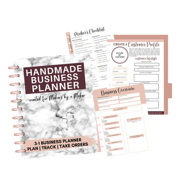 Handmade Business Planner (printed)