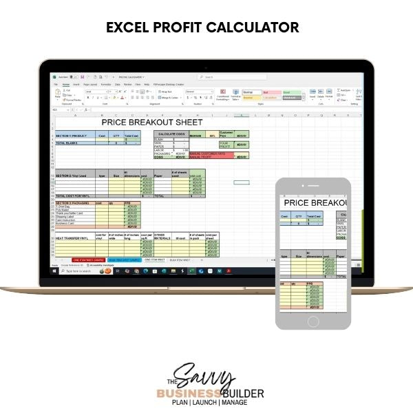 Ultimate Profit Calculator-Tee Shirt Edition