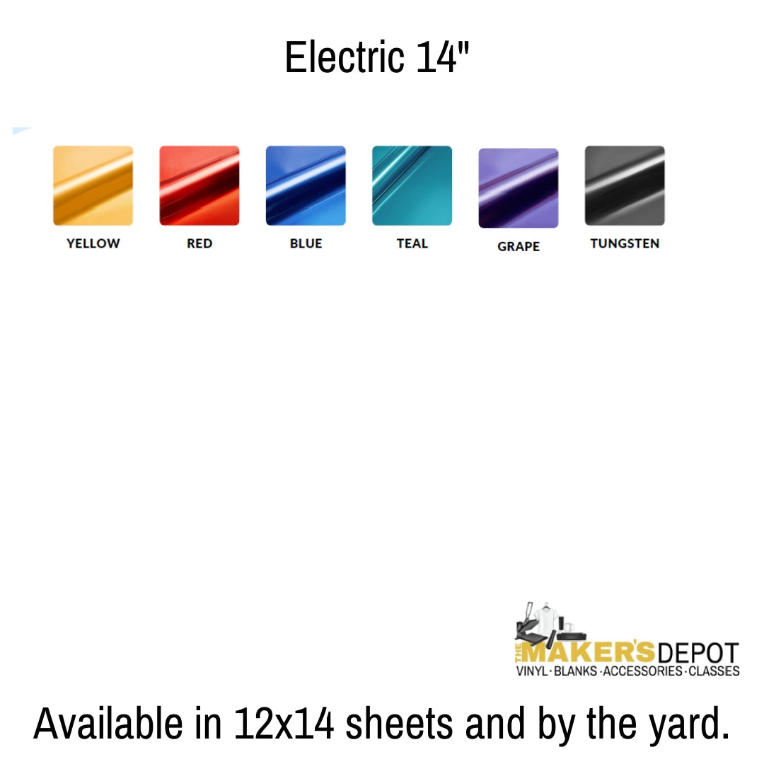 Electric HTV 5 yds Roll
